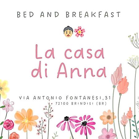 La Casa Di Anna Lejlighed Brindisi Eksteriør billede