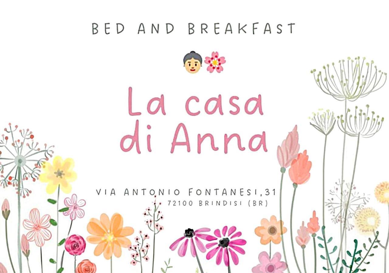 La Casa Di Anna Lejlighed Brindisi Eksteriør billede